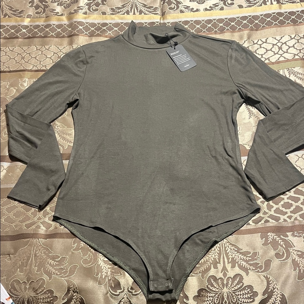 Mangdiup Olive Green Women's Bodysuit